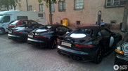 科西嘉特景：四台捷豹 F-TYPE Project 7 一并上镜