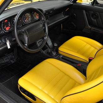 Te koop: zeldzame Porsche 964 Turbo in Speed Yellow