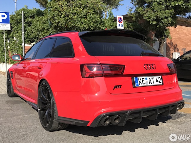 Audi ABT RS6+ voor het eerst te zien op de straat