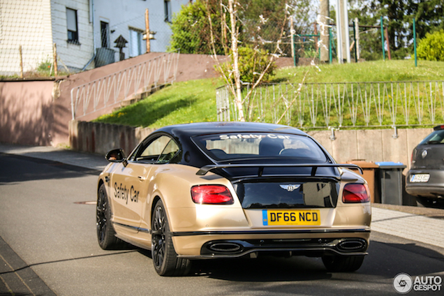Twee gezichten, Bentley Continental SuperSports