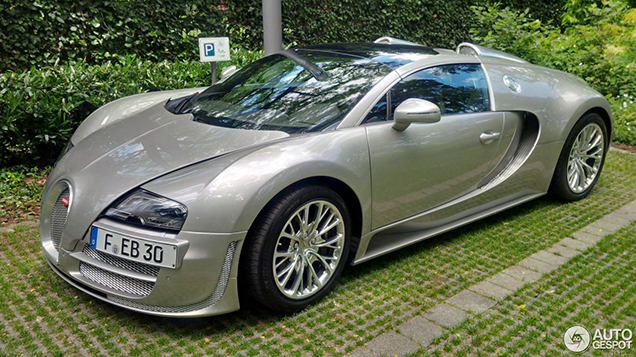 Speciaal: volledig grijze Bugatti Veyron Grand Sport Vitesse