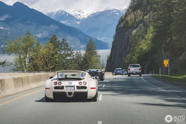 Bugatti Veyron Grand Sport prachtig vastgelegd in Canada