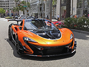 Not one, but two McLaren P1 GTR's spotted in Beverly Hills