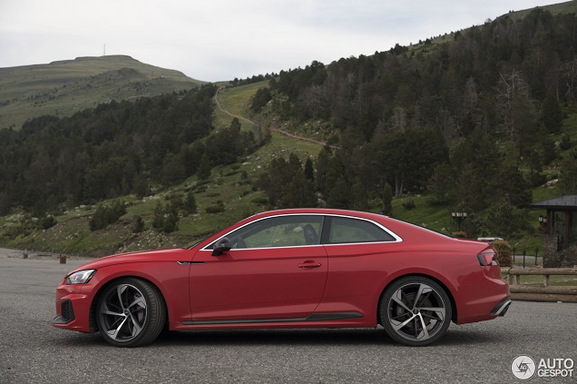 Nieuwe Audi RS5 poseert in Andorra