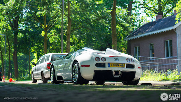 Spot van de dag: Bugatti Veyron Grand Sport