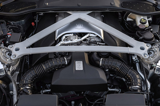 Aston Martin DB11 nu ook met geblazen V8
