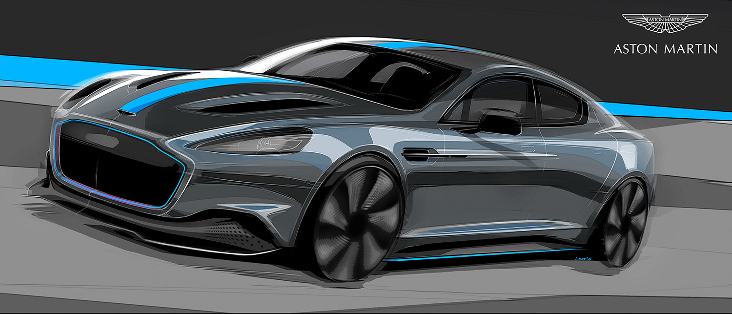 Aston Martin bevestigt komst volledig elektrische RapidE