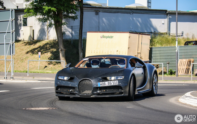 Valt Bugatti hier het ronderecord van de Nordschleife aan?