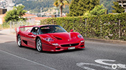 This owner continues to enjoy his Ferrari F50