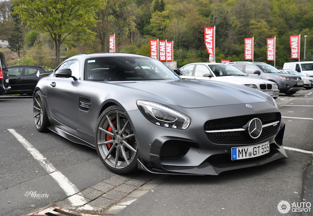 Boodschappen doe je het dikst met deze Mercedes-AMG GT S