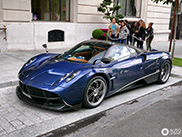 Spotted in Paris: Pagani Huayra Carbon Edition