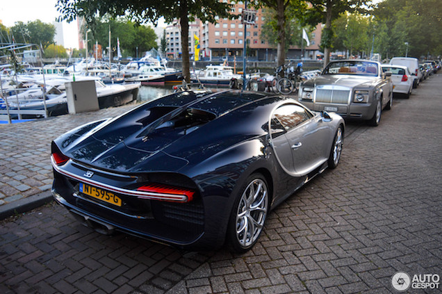 Spot van de dag: stralende Bugatti Chiron