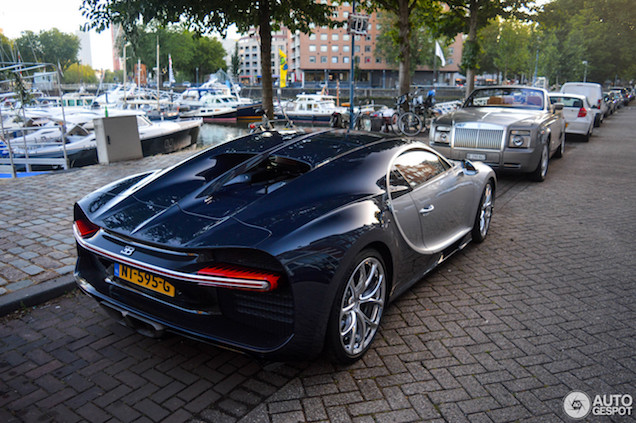 Spot van de dag: stralende Bugatti Chiron 