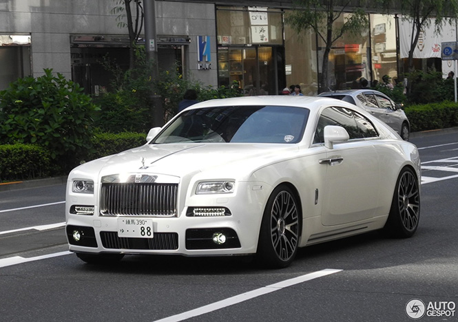 Mansory Rolls-Royce Wraith om de tijd te doden