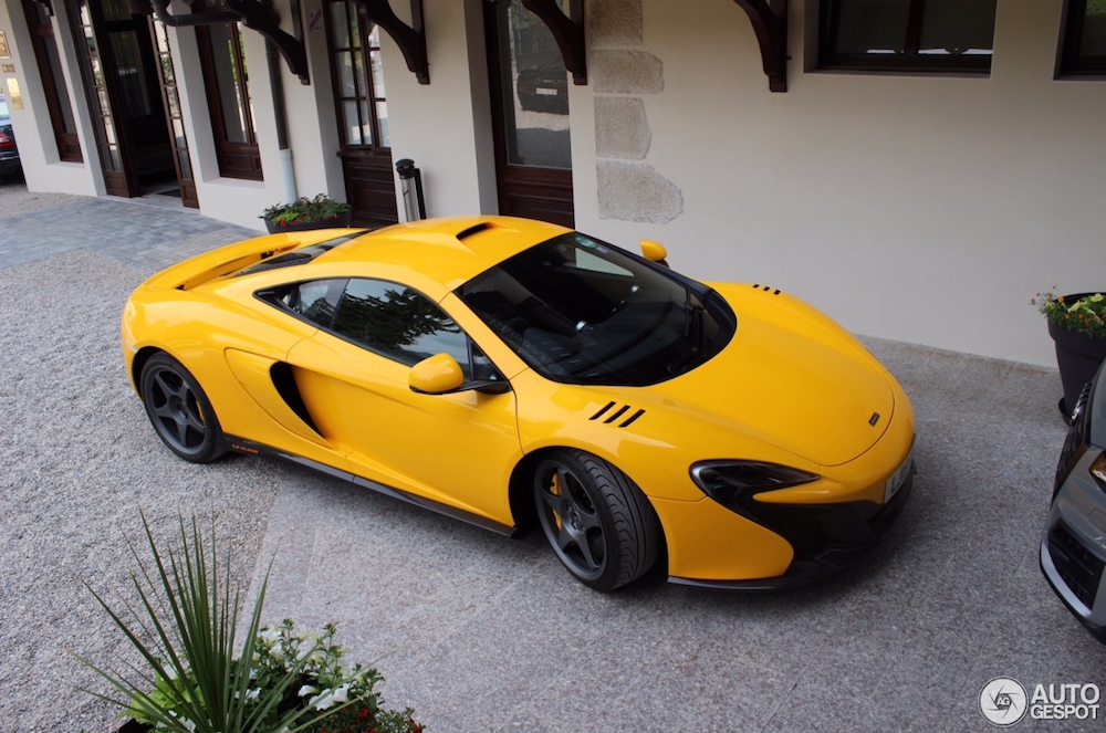 迈克拉伦 650S Le Mans来错地方了