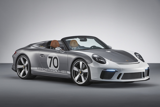 De Porsche 911 Speedster Concept is een bijzonder verjaardagscadeau