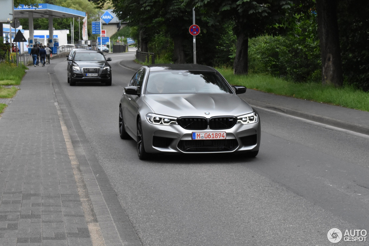 De eerste BMW M5 Competition is gespot