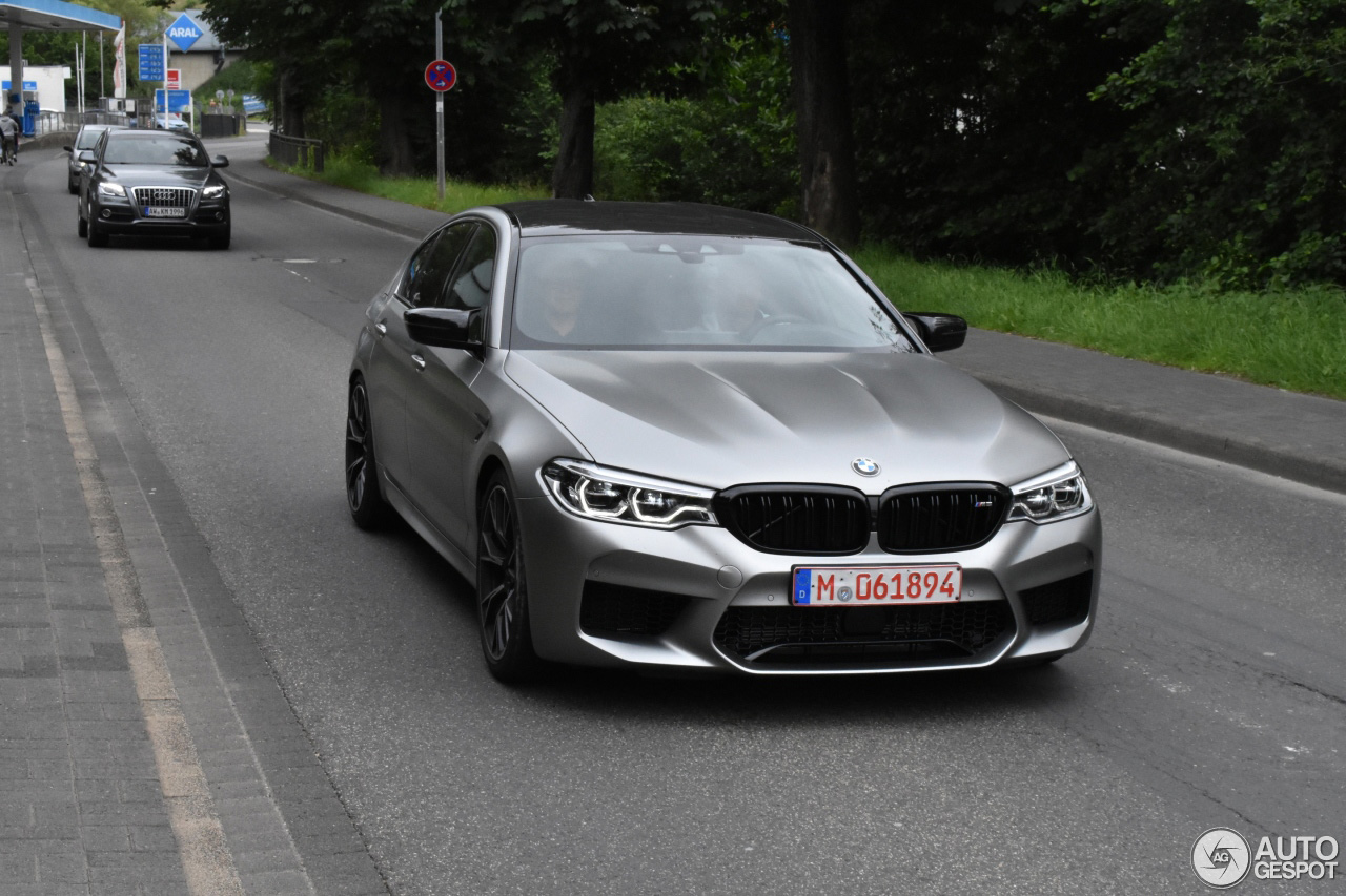 De eerste BMW M5 Competition is gespot