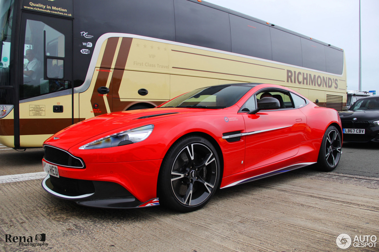 Vanquish Red Arrows edition is vooral rood