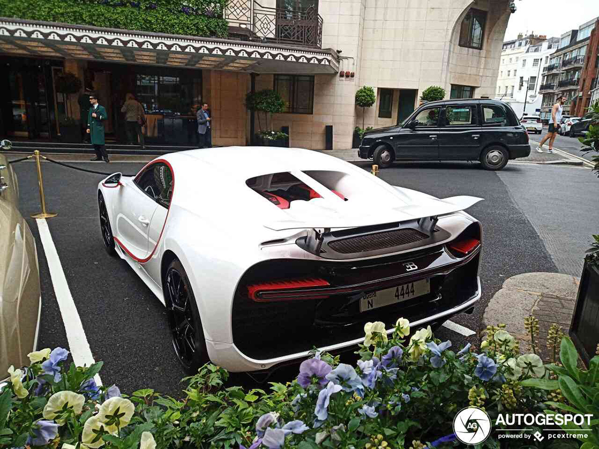 Arabische Bugatti Chiron is smaakvol samengesteld