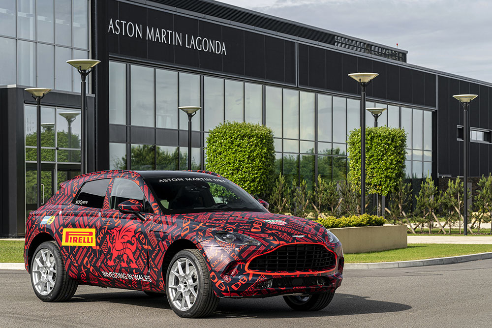 Aston Martin starts producing first cars in St Than
