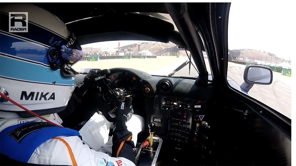 Filmpje: Mika Hakkinen in McLaren F1 op Laguna Seca