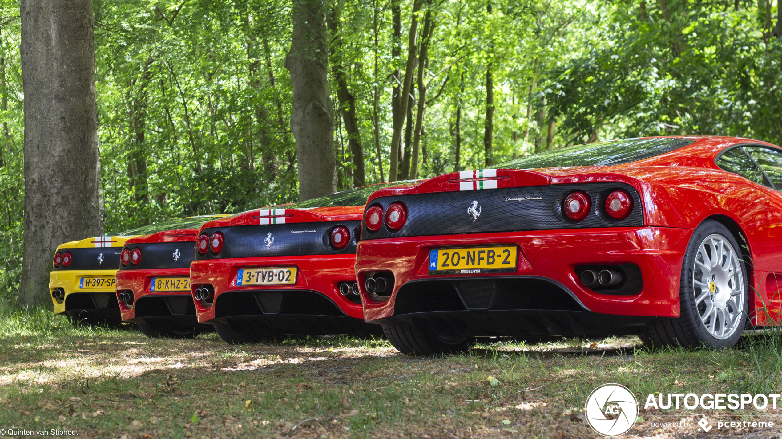 Spot van de dag: Ferrari 360 Challenge Stradale combo!