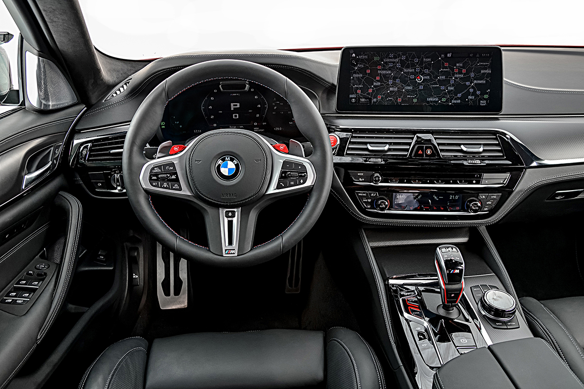 BMW vernieuwt de M5 en M5 Competition