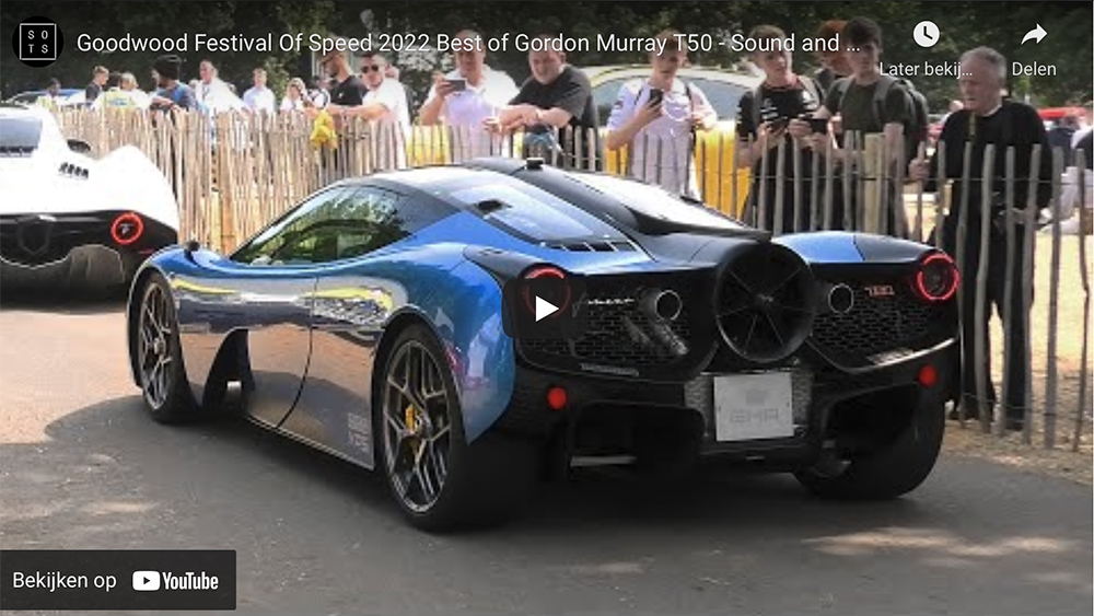 Filmpjes: V12 beulen worden de heuvel opgestuurd tijdens Goodwood Festival of Speed