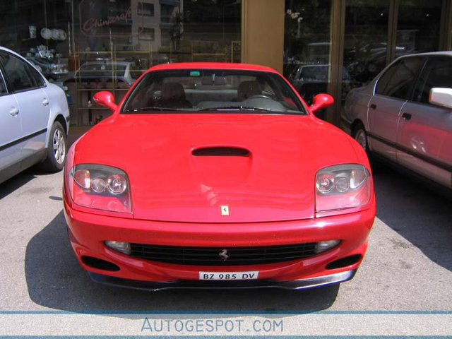 Auto's herkennen: Ferrari 550 Maranello, 575M Maranello en 575 GTC