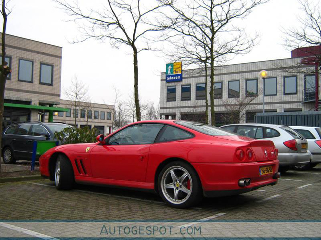 Auto's herkennen: Ferrari 550 Maranello, 575M Maranello en 575 GTC