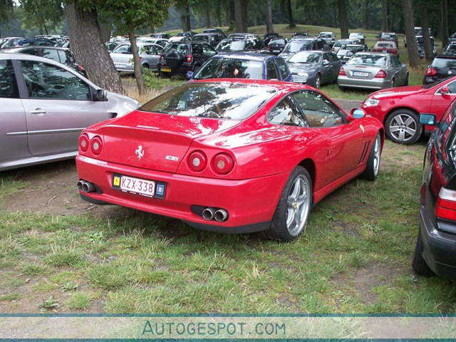 Auto's herkennen: Ferrari 550 Maranello, 575M Maranello en 575 GTC