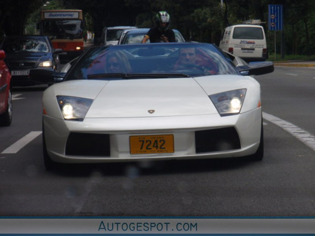 Gespot: Lamborghini Murciélago Roadster van de Cook Islands!