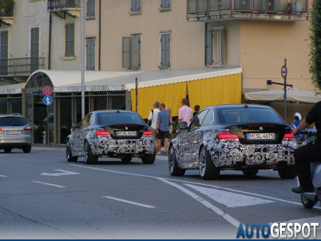 Gespot: tweemaal BMW 1 Serie M Coupé 