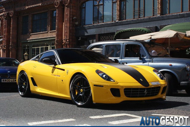 Spot van de dag: Ferrari 599 GTB Fiorano Novitec Rosso