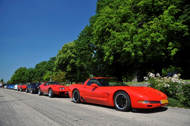 Corvettes ontmoeten Cobra's in Gorinchem