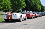 Corvettes ontmoeten Cobra's in Gorinchem