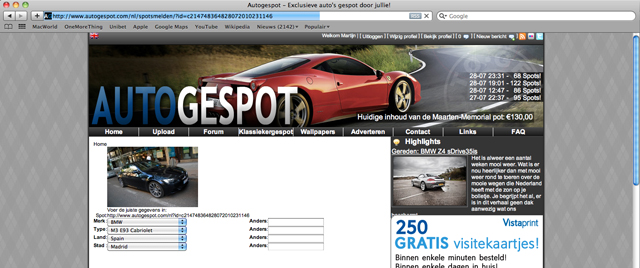 Help Autogespot de zomer door!