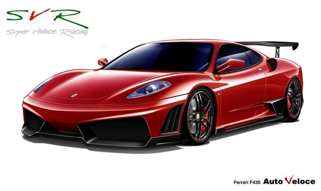 Super Veloce Racing toont bodykit voor Ferrari F430
