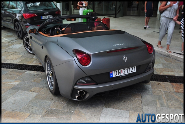 Spot van de dag: prachtige Ferrari California in Monaco