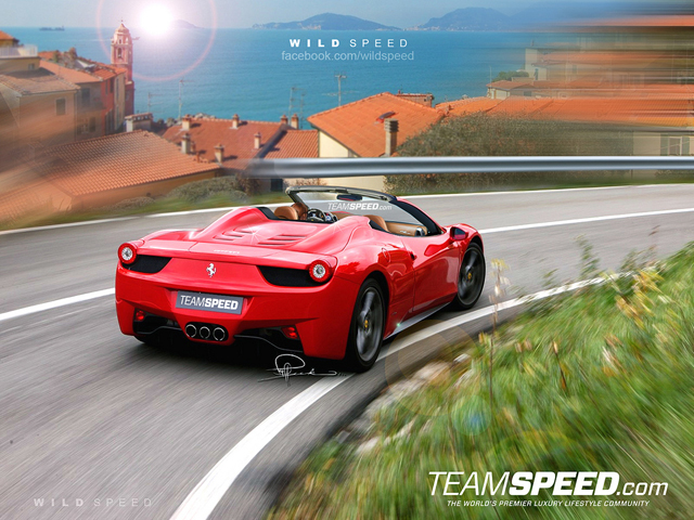 Ferrari 458 Italia Spider wordt onhuld op IAA Frankfurt