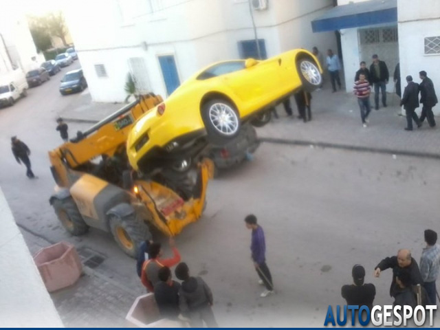 Strange sighting: gestolen Ferrari 599 GTB Fiorano van Zine El Abidine Ben Ali wordt gespot