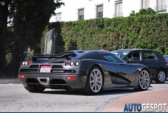 Spot van de dag: Koenigsegg CCXR Special Edition