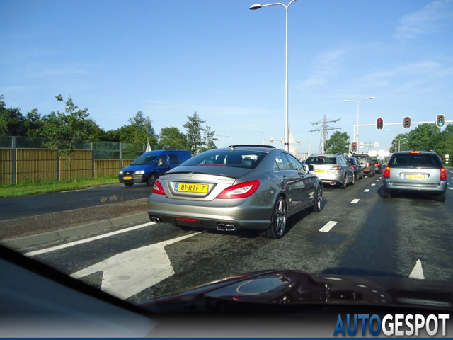 Spot van de dag: eerste Mercedes-Benz CLS 63 AMG C218 op Nederlands kenteken