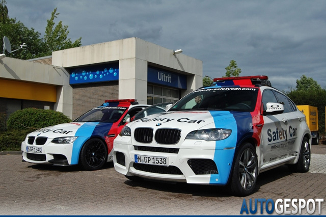 Gespot: BMW M3 en X6 M Safetycars