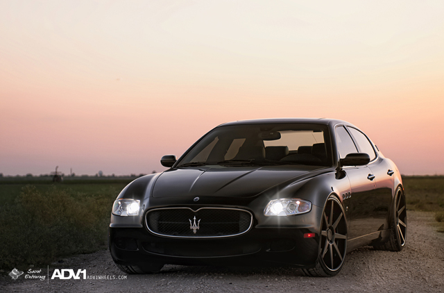 Sinistere Maserati Quattroporte van Secret Entourage