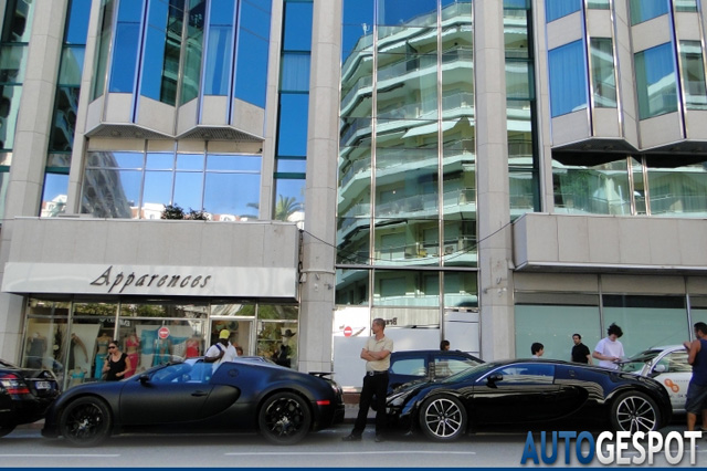 Combo: Bugatti Veyron 16.4 en Super Sport in Cannes