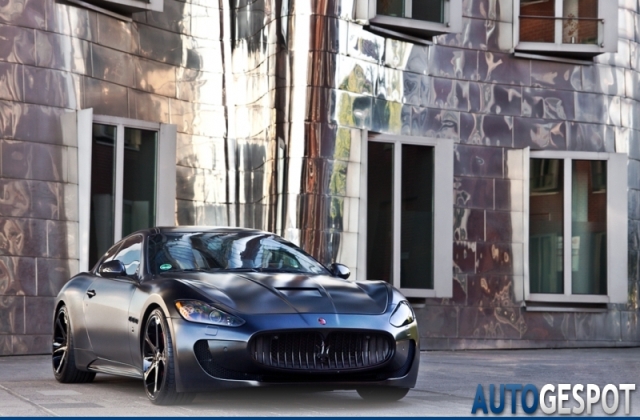 Spot van de dag: Maserati GranTurismo S Anderson Germany Superior Black Edition