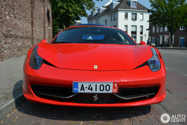 Spot van de dag: Ferrari 458 Italia 