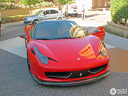 Gleich zweimal gespottet: Ferrari 458 Italia Oakley Design